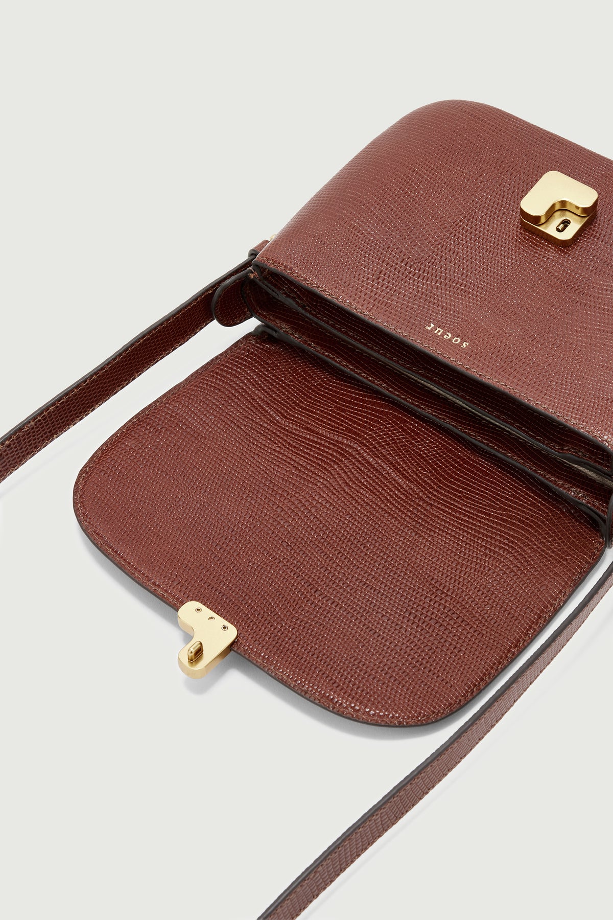 Sac Bellissima Mini - Cognac - Cuir - Femme vue 6