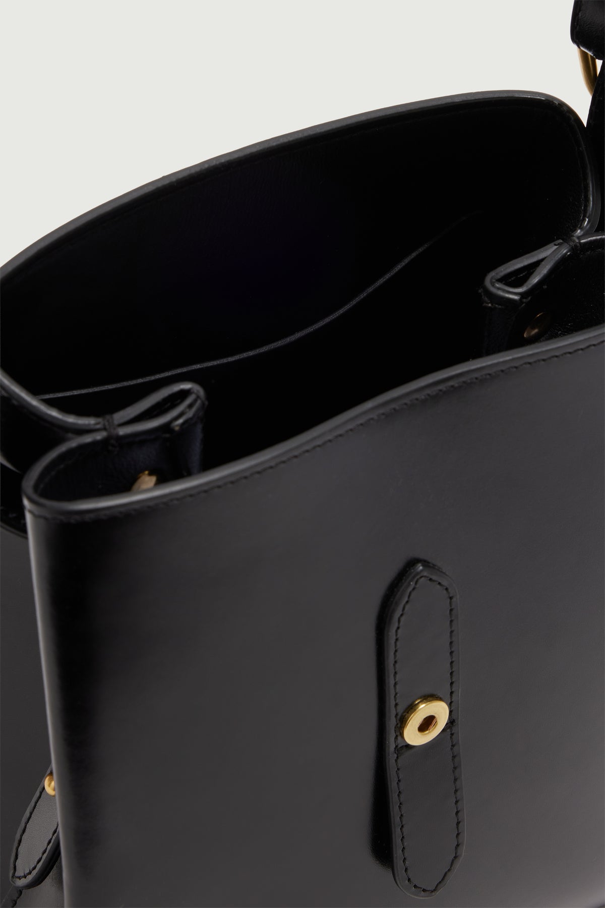 Sac Bello Mini - Noir - Cuir - Femme vue 5