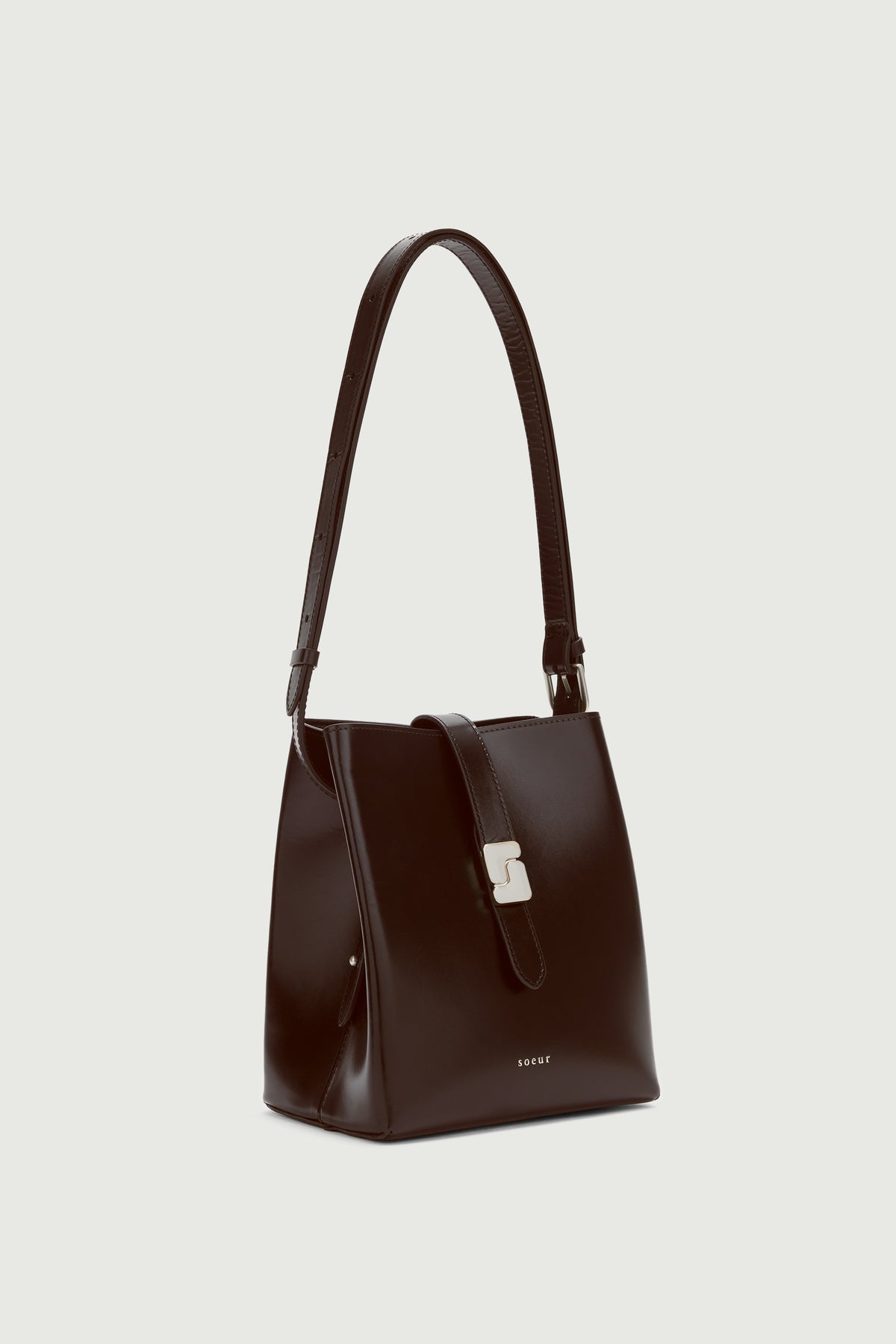 Sac Bello Mini - Marron Chaud - Cuir - Femme vue 3