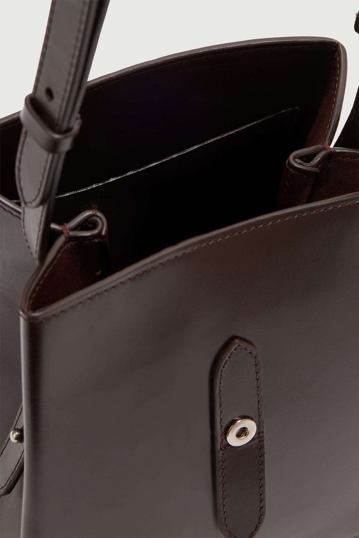 Sac Bello Mini - Marron Chaud - Cuir - Femme vue 5