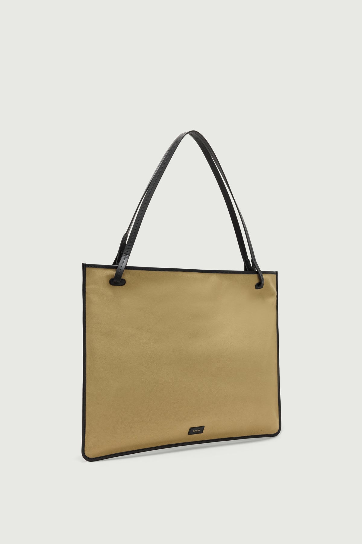 Cabas Darla - Beige/Noir - Coton - Femme