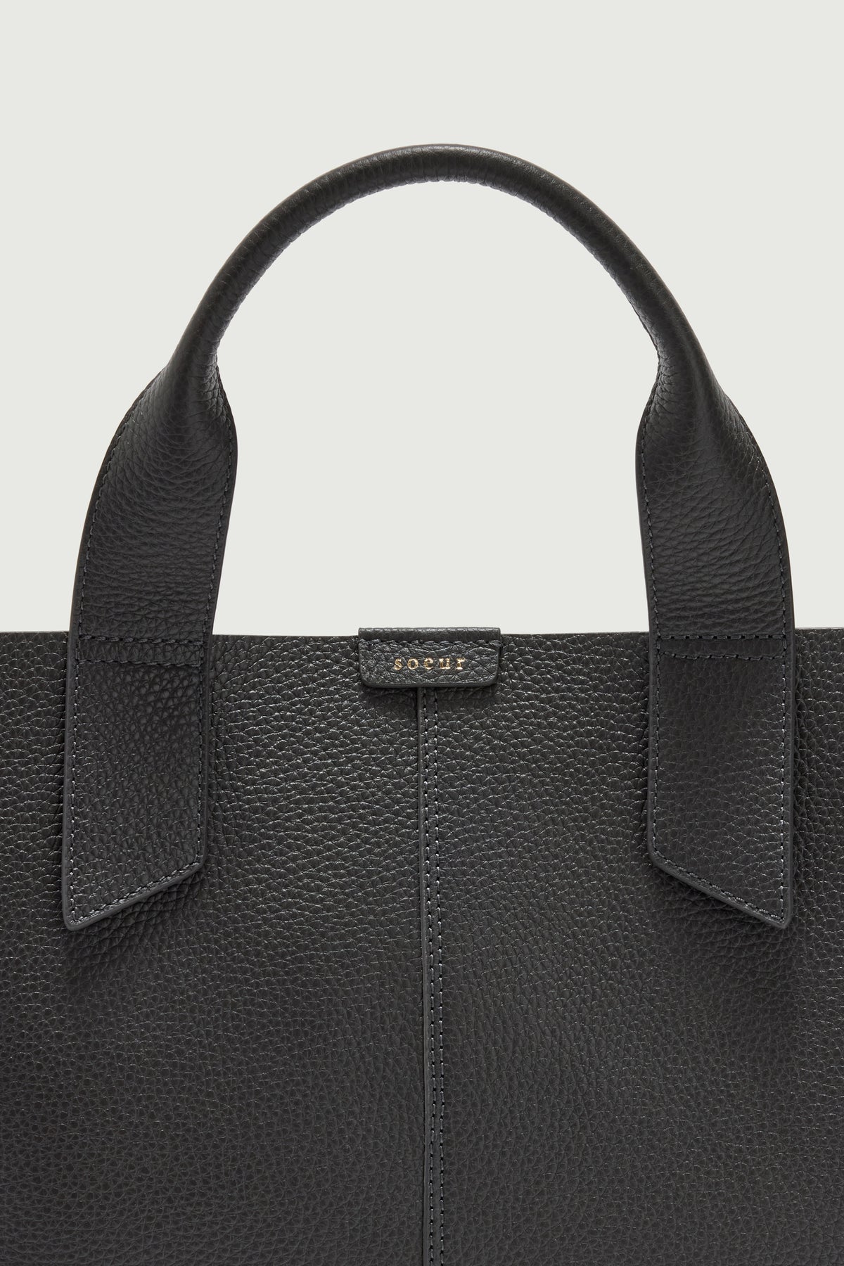 Sac Suave - Acier - Cuir - Femme vue 5