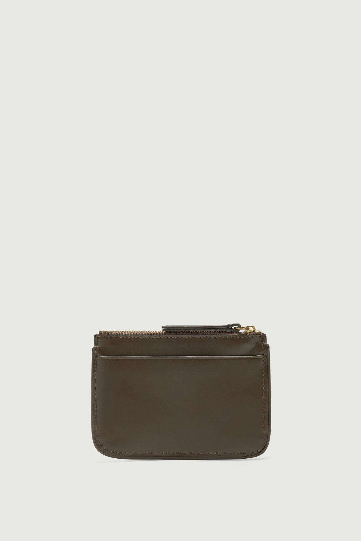 Porte-Cartes Arsene - Kaki - Cuir - Femme vue 2