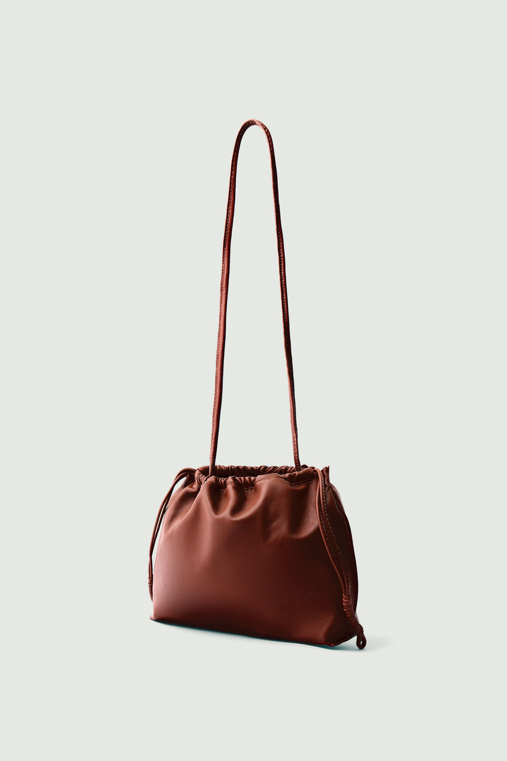 Sac Suzette - Acajou - Cuir - Femme vue 4