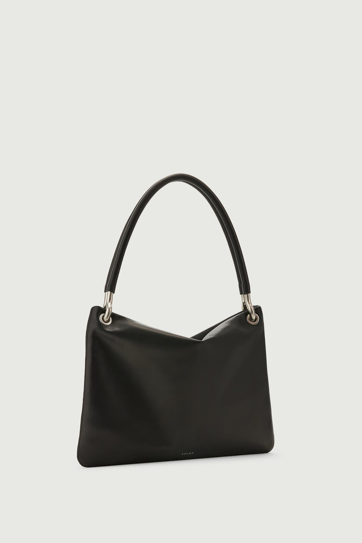 Cabas Gia Mini - Noir - Cuir - Femme
