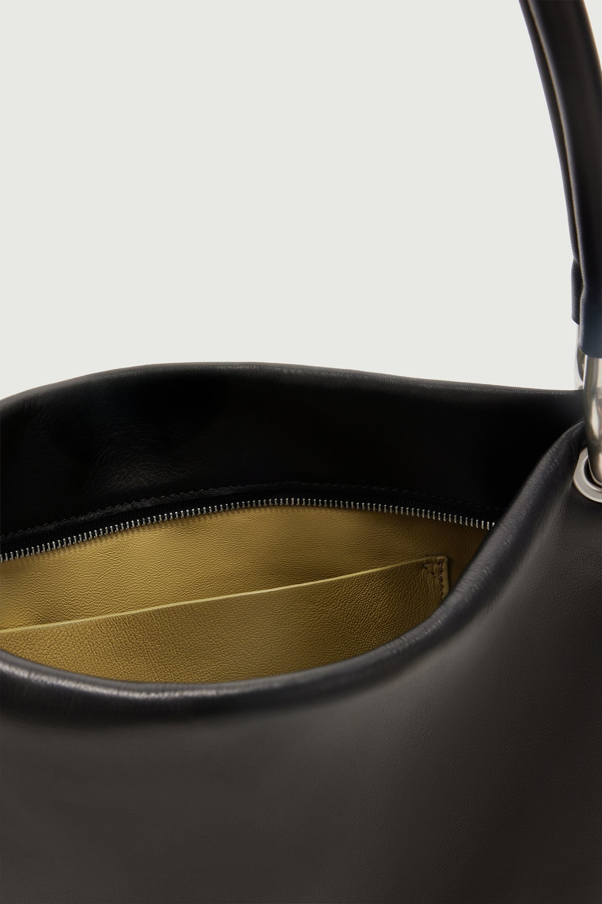 Cabas Gia Mini - Noir - Cuir - Femme vue 4