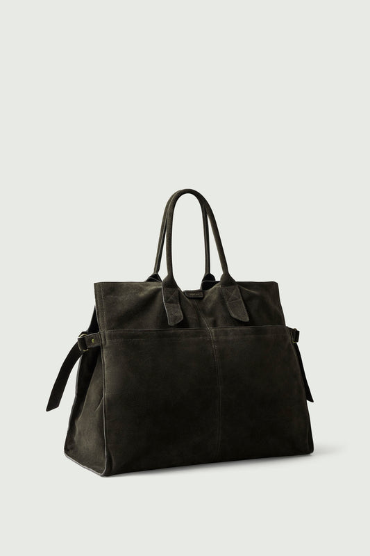 Bolso tote Blaine - Granito - Cuero - Mujer
