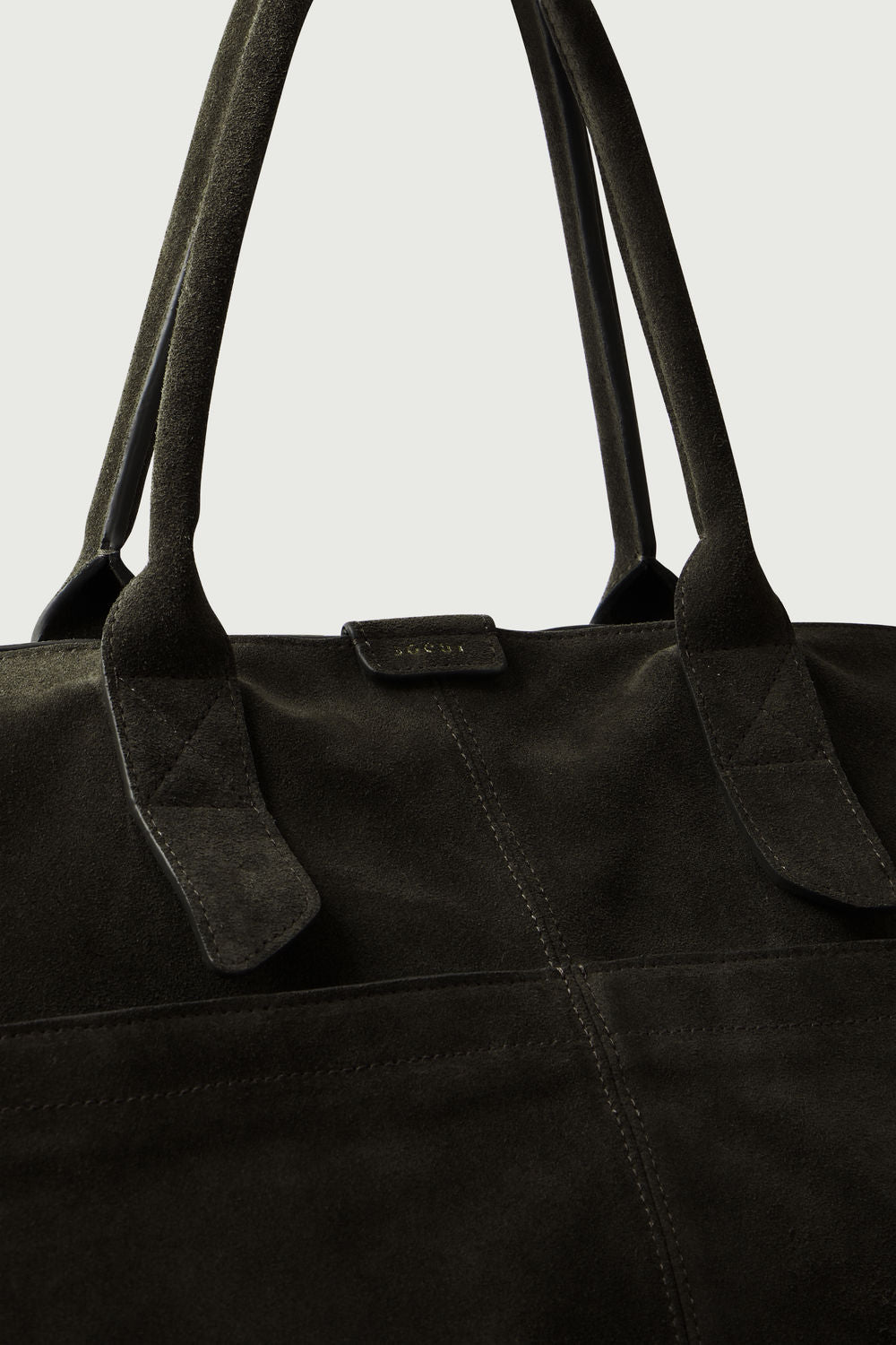 Cabas Blaine - Granite - Cuir - Femme vue 5
