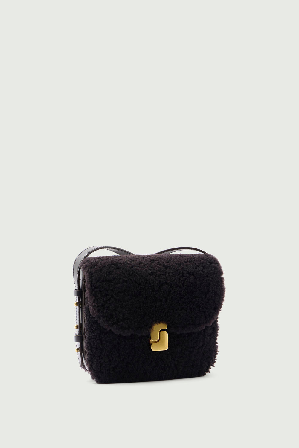 Bolso Bellissima Mini - Marrón Oscuro - Cuero - Mujer vue 3