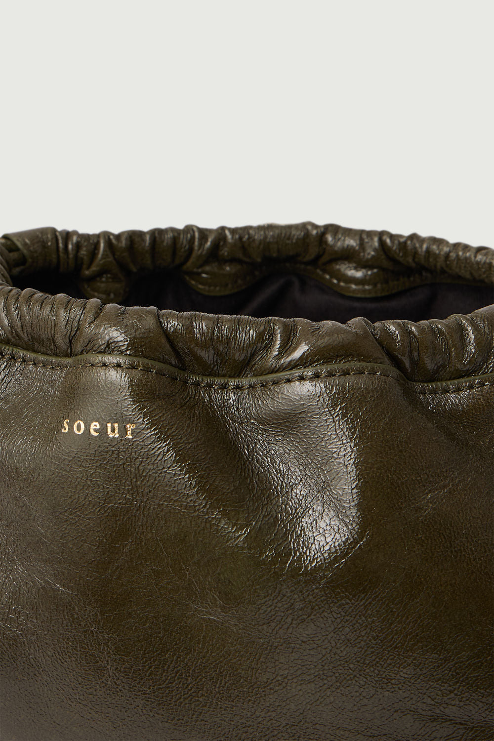Suzanna bag - Olive Green - Leather - Women