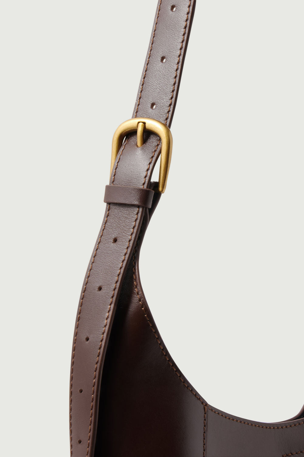 Uma bag - Chocolate - Leather - Women vue 5