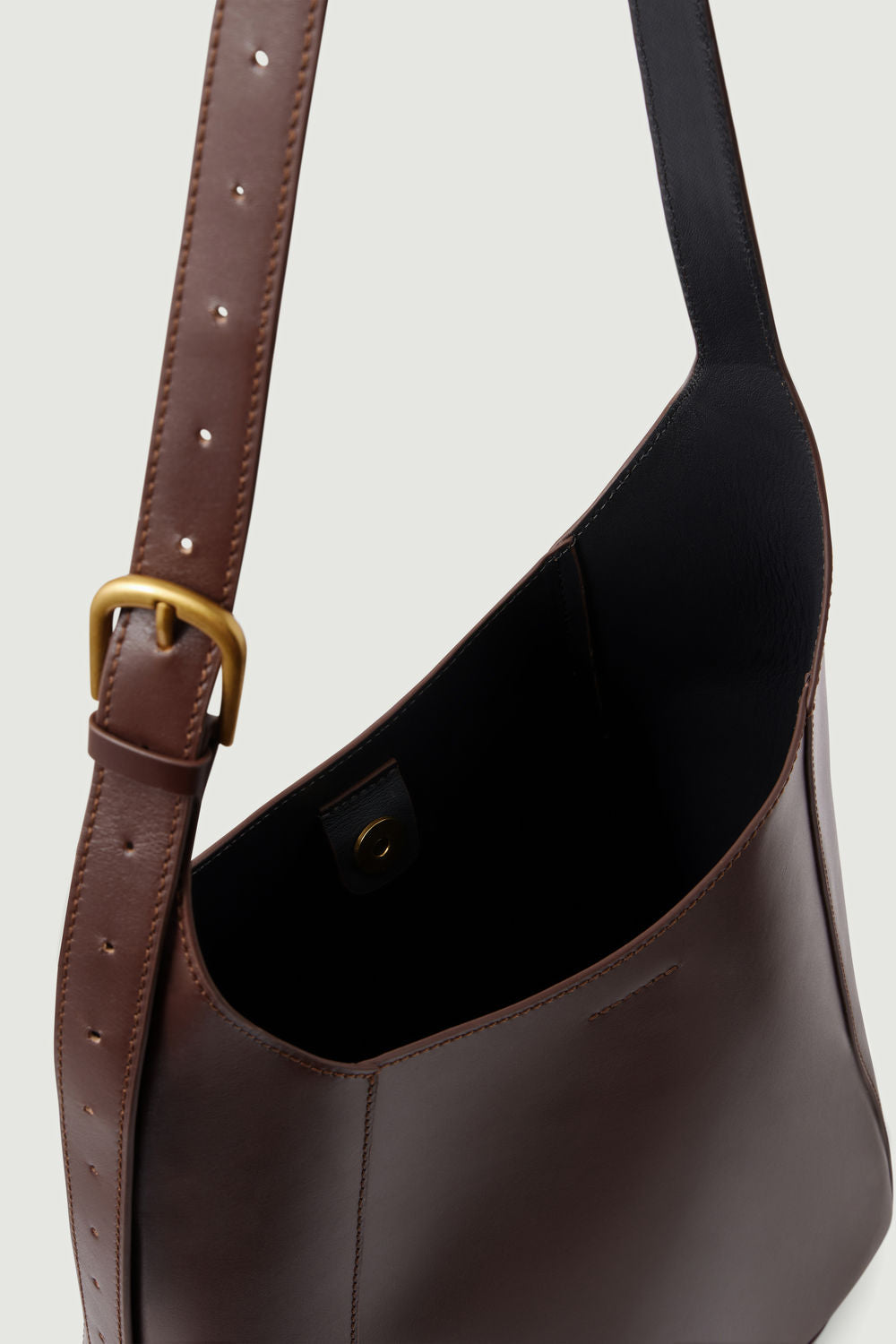 Uma bag - Chocolate - Leather - Women