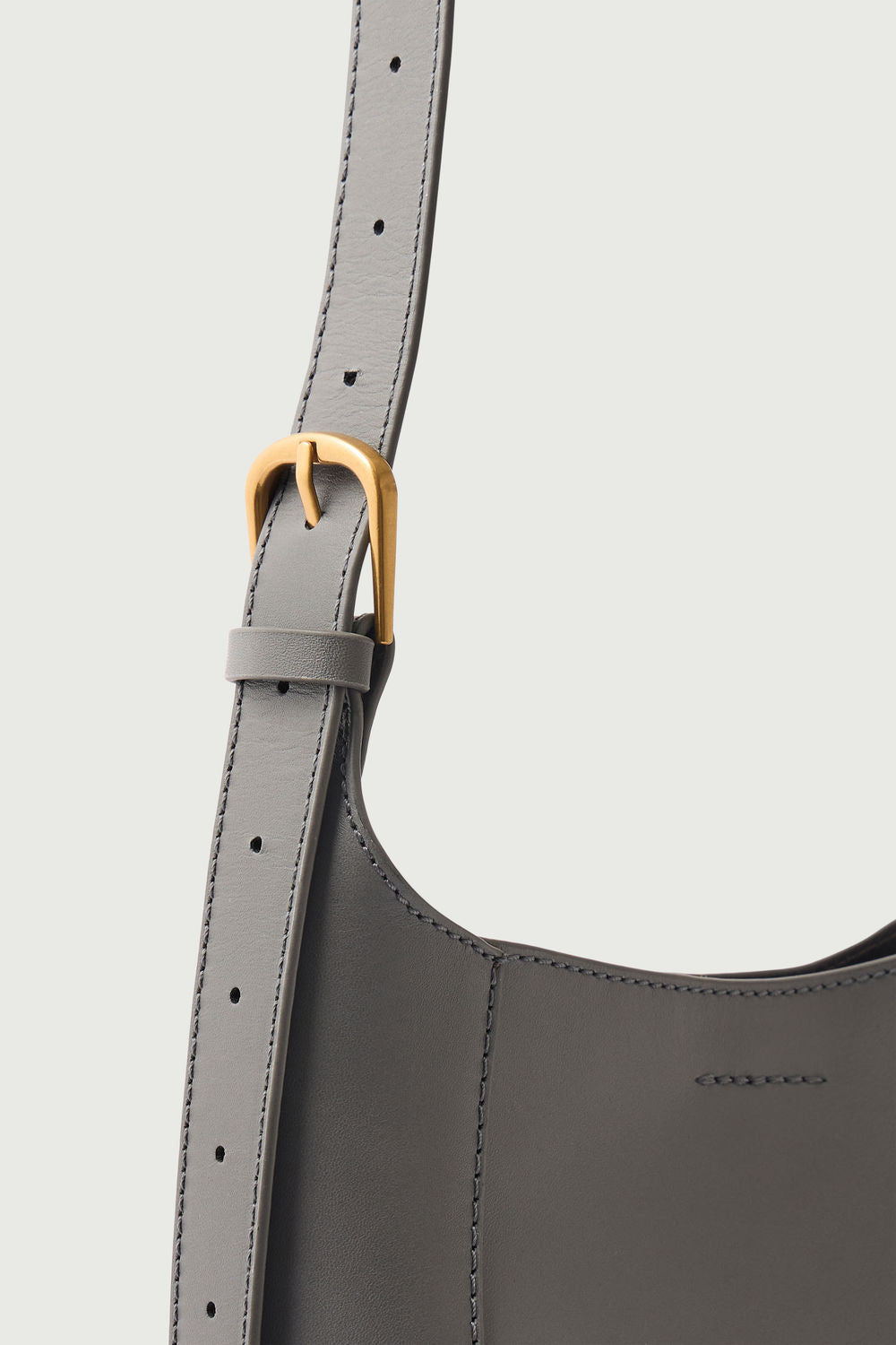Bolso Uma Mini - Grafito - Cuero - Mujer