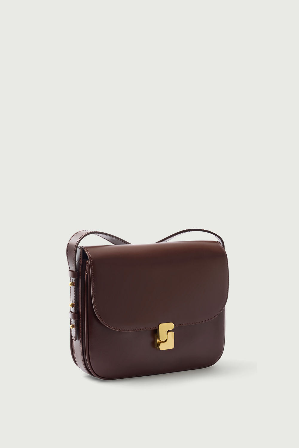 Sac Bellissima Maxi - Chocolat - Cuir - Femme vue 2