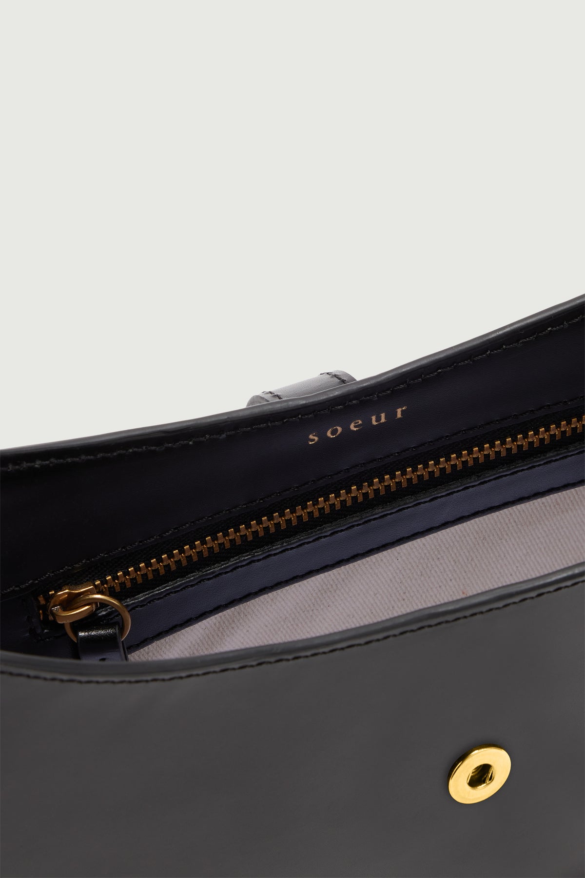 Sac Bonnie - Noir - Cuir - Femme vue 4