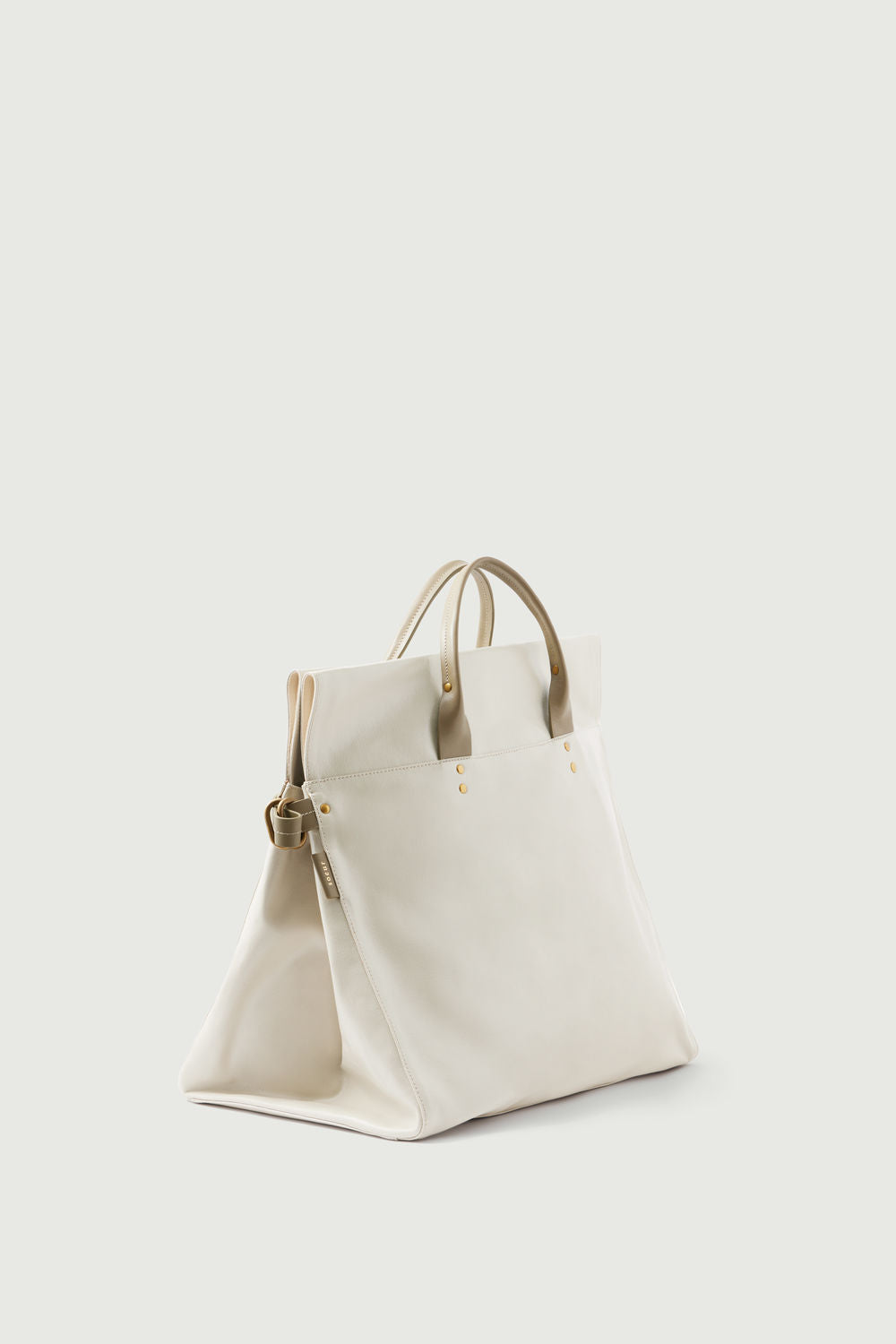 Britain tote bag – Sandstone/Sage – Leather – Women vue 4