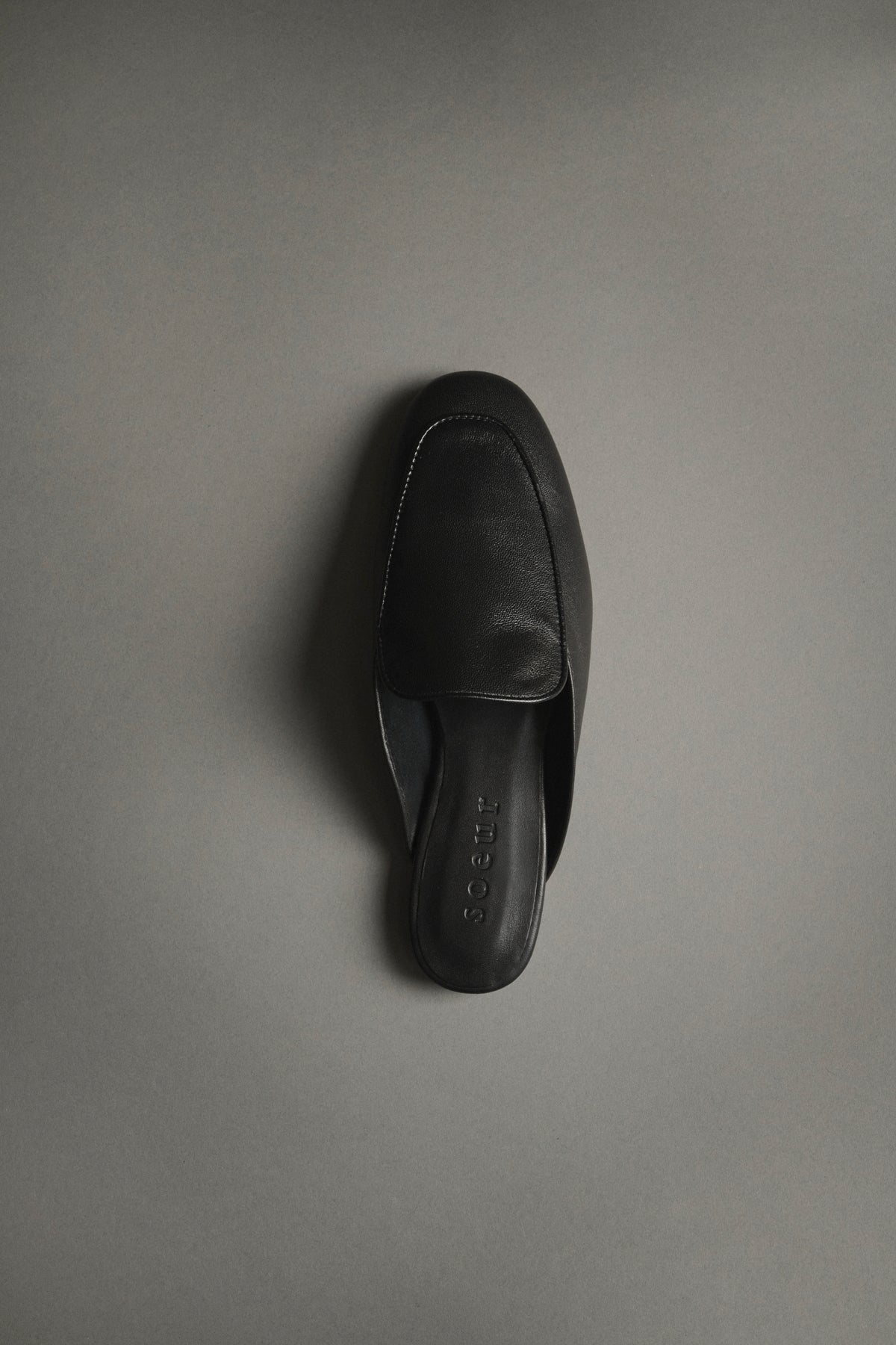 Mules Antonine - Noir - Cuir - Femme vue 6