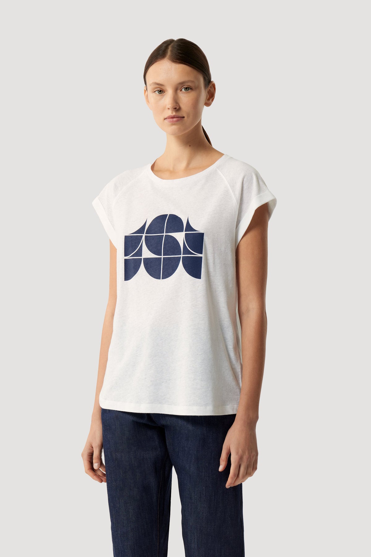 Camiseta Valentina - Blanco - Mujer