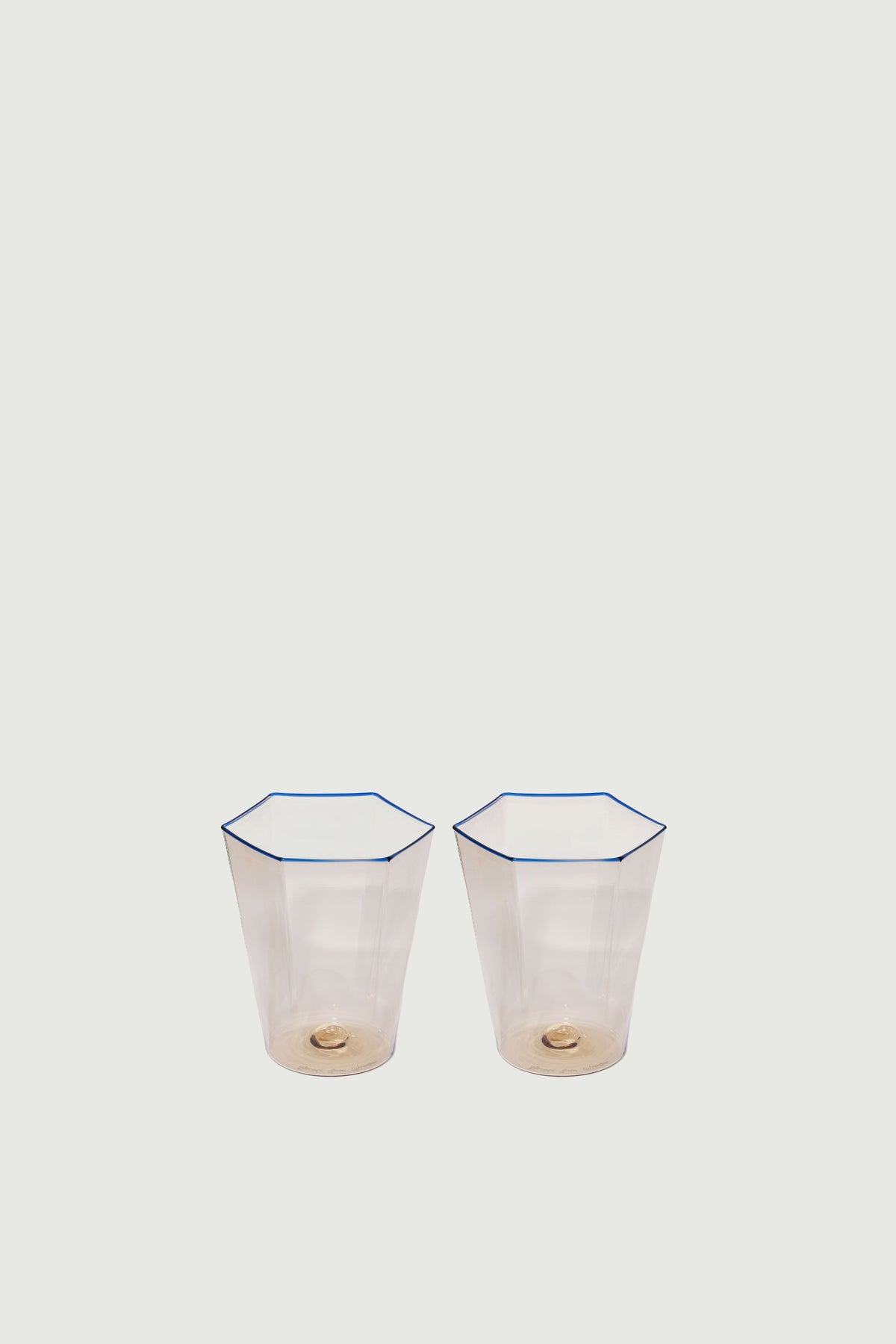 Pair of Murano Glasses - Blue - Women vue 2
