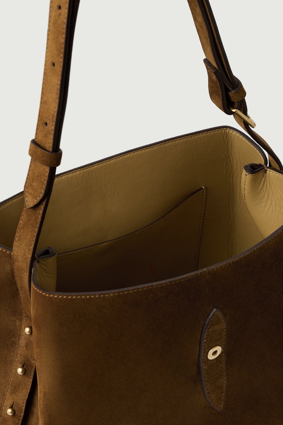 Sac Bello - Caramel - Cuir - Femme vue 4